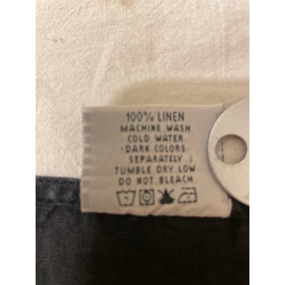 Click by Color Me Cotton Women's Size Large Linen Tank Top Sleeveless Shirt‎ - Picture 4 of 6